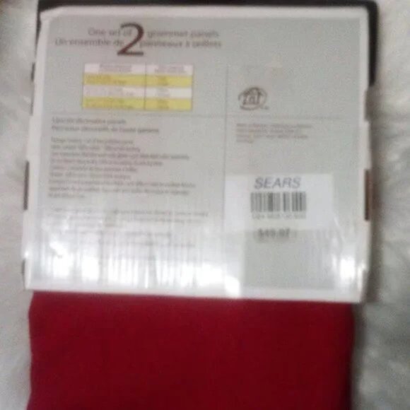 New Whole Home 2 PCS Red Cotton Blackout Drapes 80" x 84" 203 cm x 213 cm - Picture 2 of 4